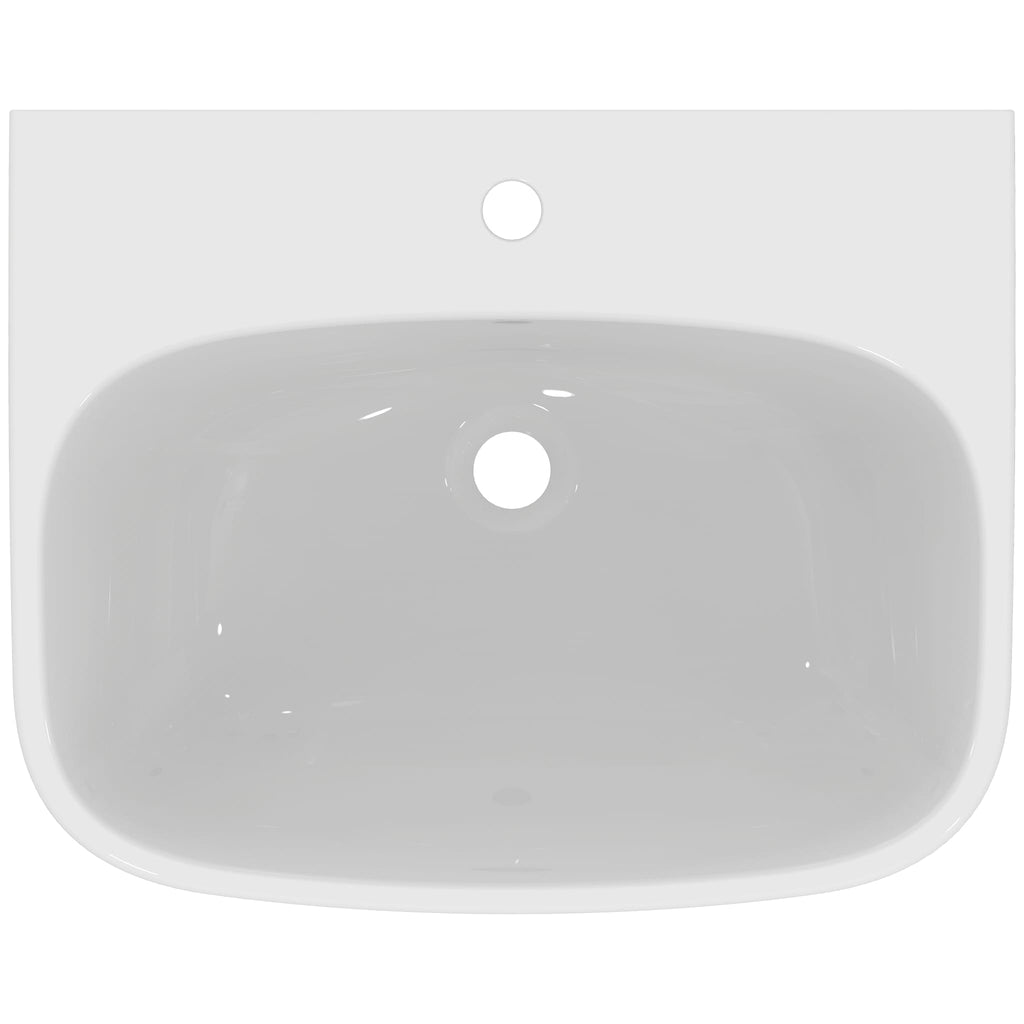 Ideal Standard i.Life A 1 Taphole Basin 600x480mm White
