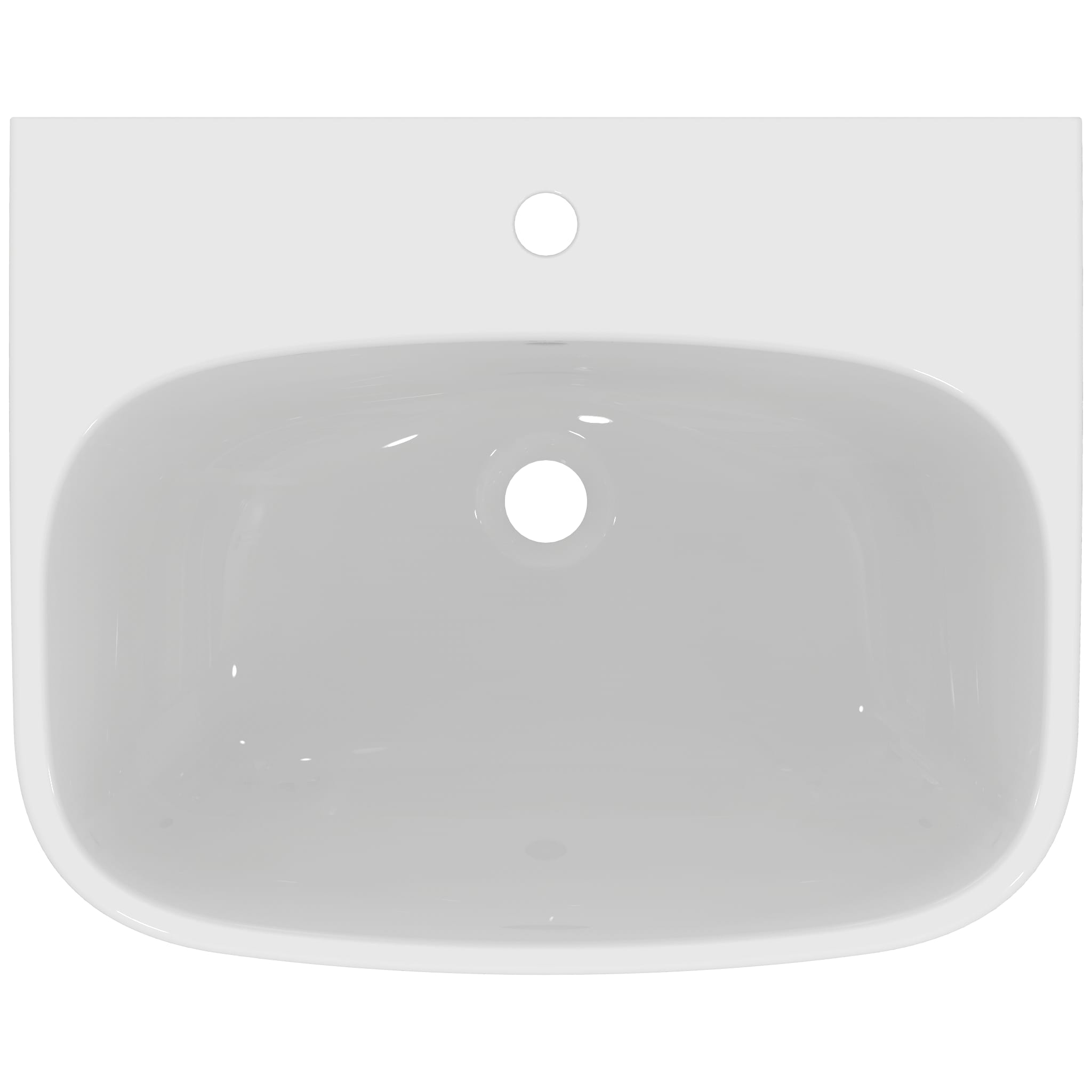 Ideal Standard i.Life A 1 Taphole Basin 600x480mm White