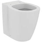 Ideal Standard Concept Freedom back-to-wall raised height toilet bowl with horizontal outlet