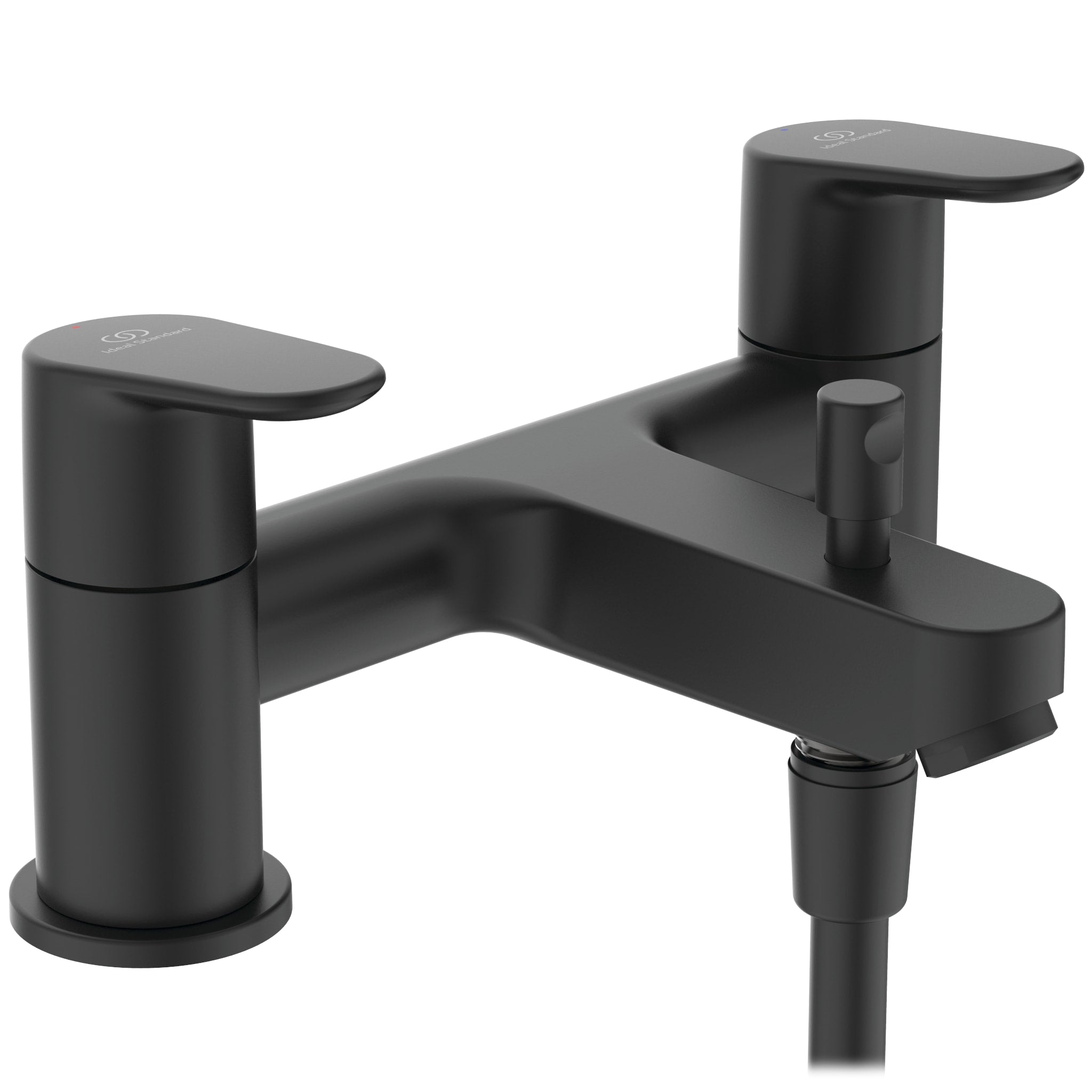 Ideal Standard Cerafine O Dual Control Bath Shower Mixer With Shower Set () Silk Black
