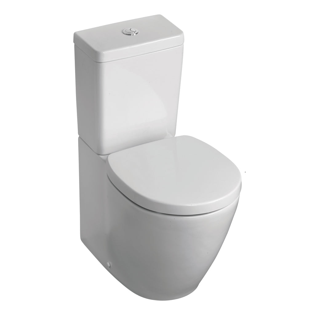 Ideal Standard Sottini Santorini Bow Close Coupled Cistern White 6 Litres / 4 Litres