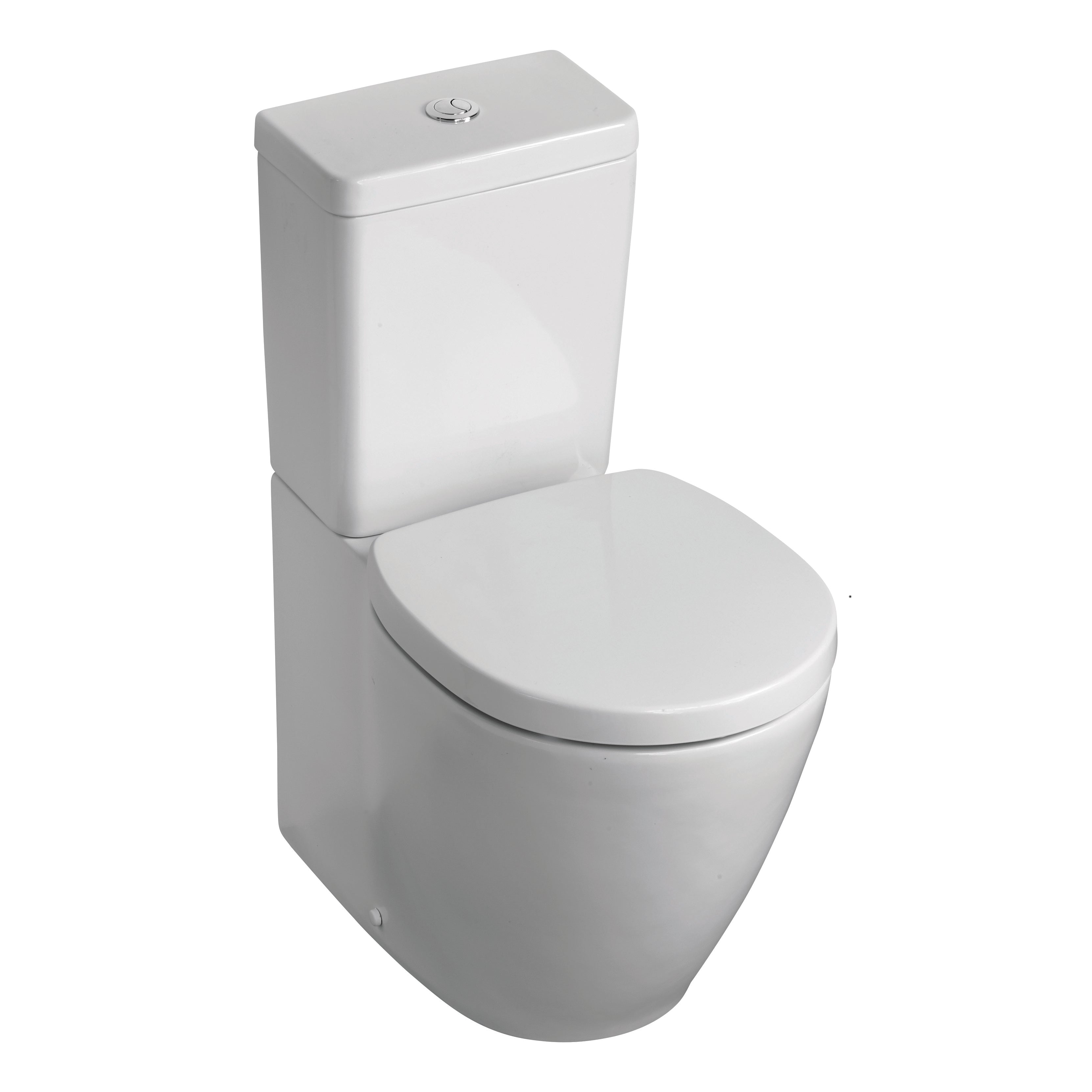 Ideal Standard Sottini Santorini Bow Close Coupled Cistern White 6 Litres / 4 Litres