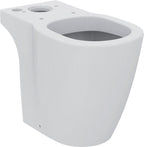 Ideal Standard Concept Freedom close coupled raised height toilet bowl with horizontal outlet