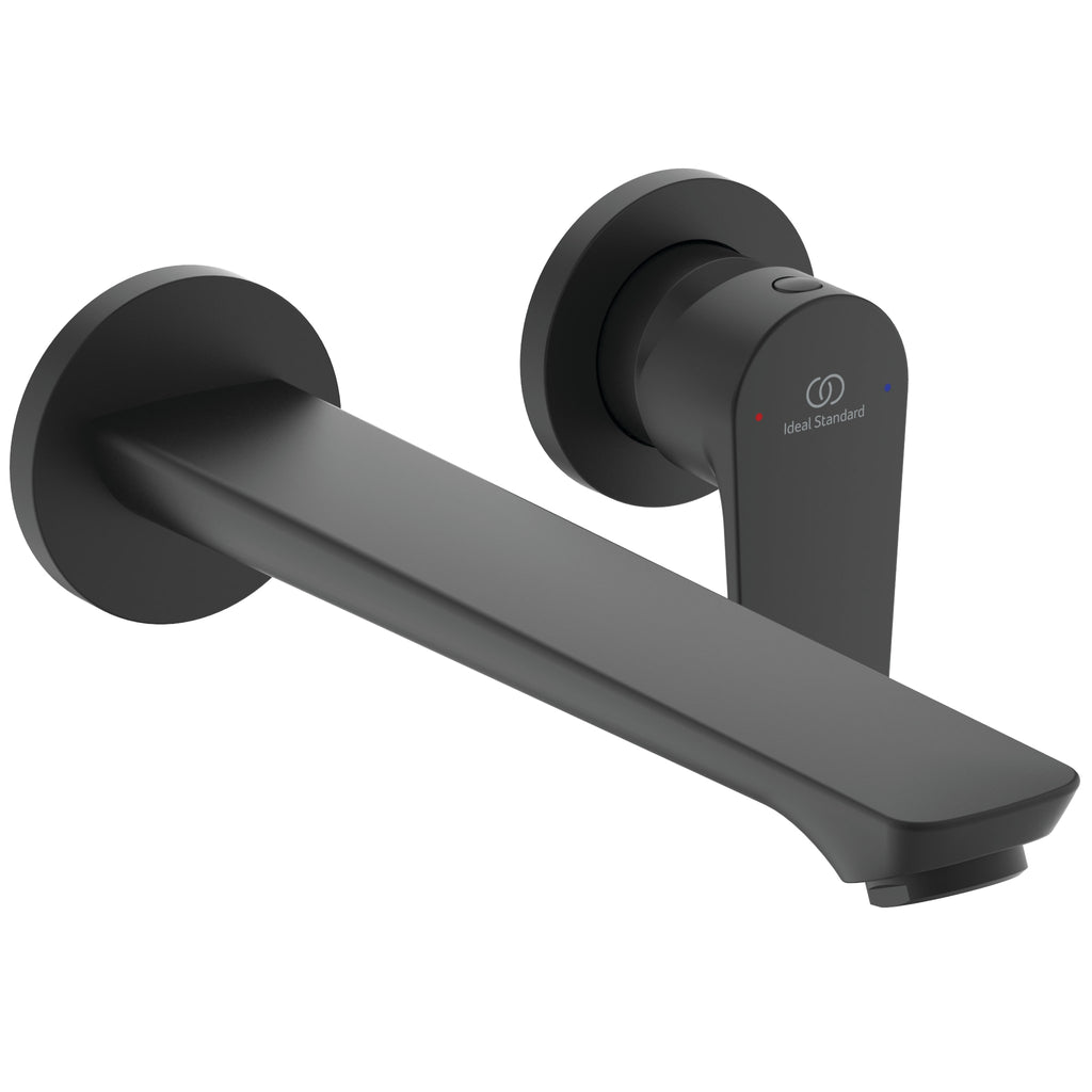 Ideal Standard Cerafine O Single Lever Wall Mounted Basin Mixer () Silk Black