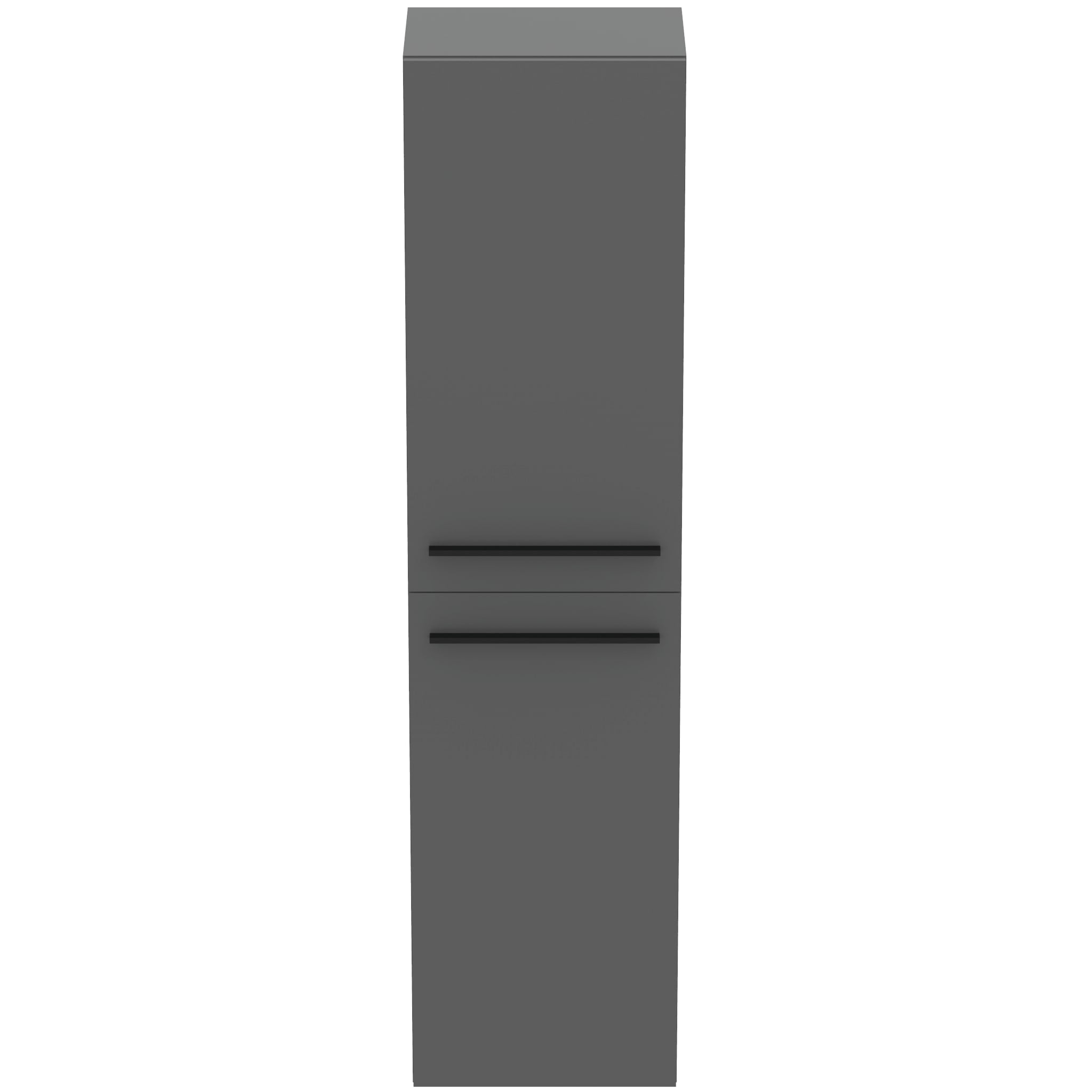 Ideal Standard i.Life A tall column unit with 2 doors (separate handles required), matt quartz grey