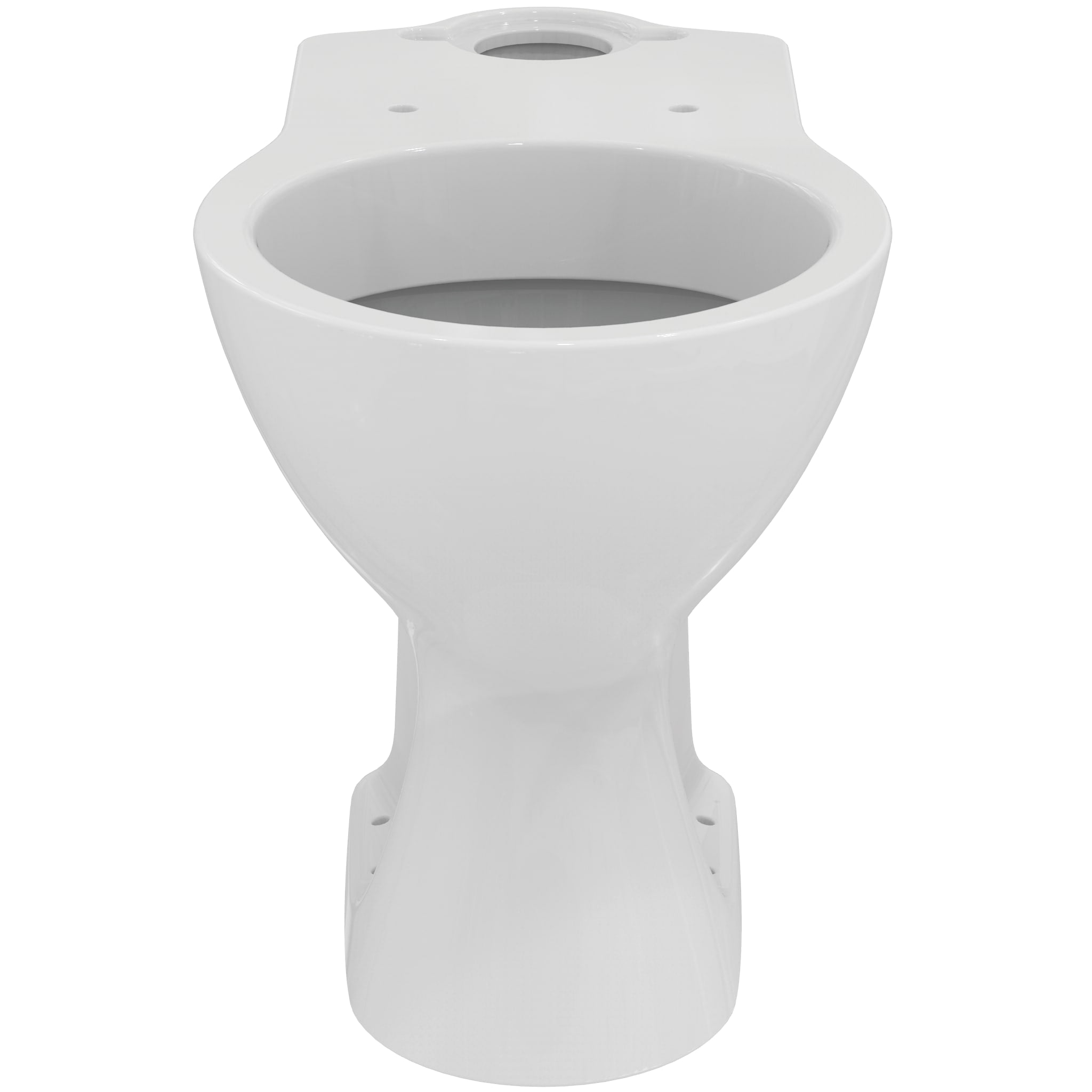Armitage Shanks Sandringham 21 raised height close coupled toilet bowl with horizontal outlet