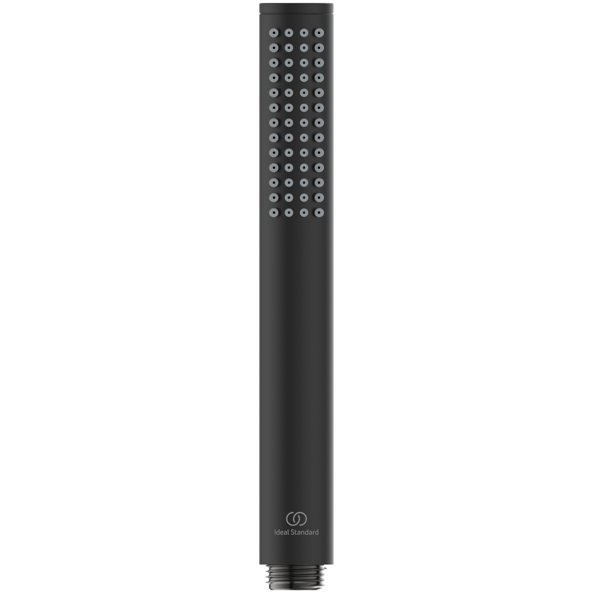 Ideal Standard Silk Black Shower Handset - Contemporary Showers - Useful Addition to A Fixed Shower Head BC774XG.