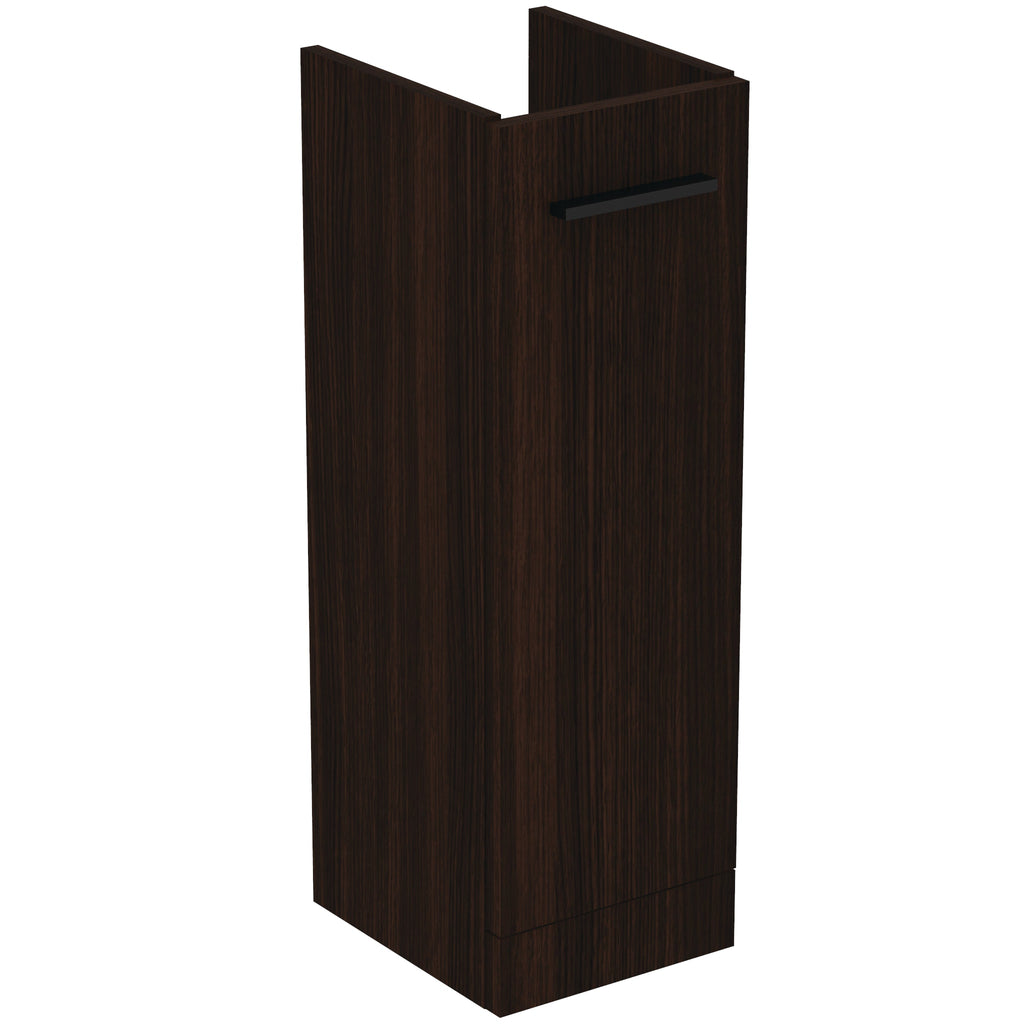 Ideal Standard i.Life A Slimline Pedestal Unit 225 x 260mm 1 Door Coffee Oak