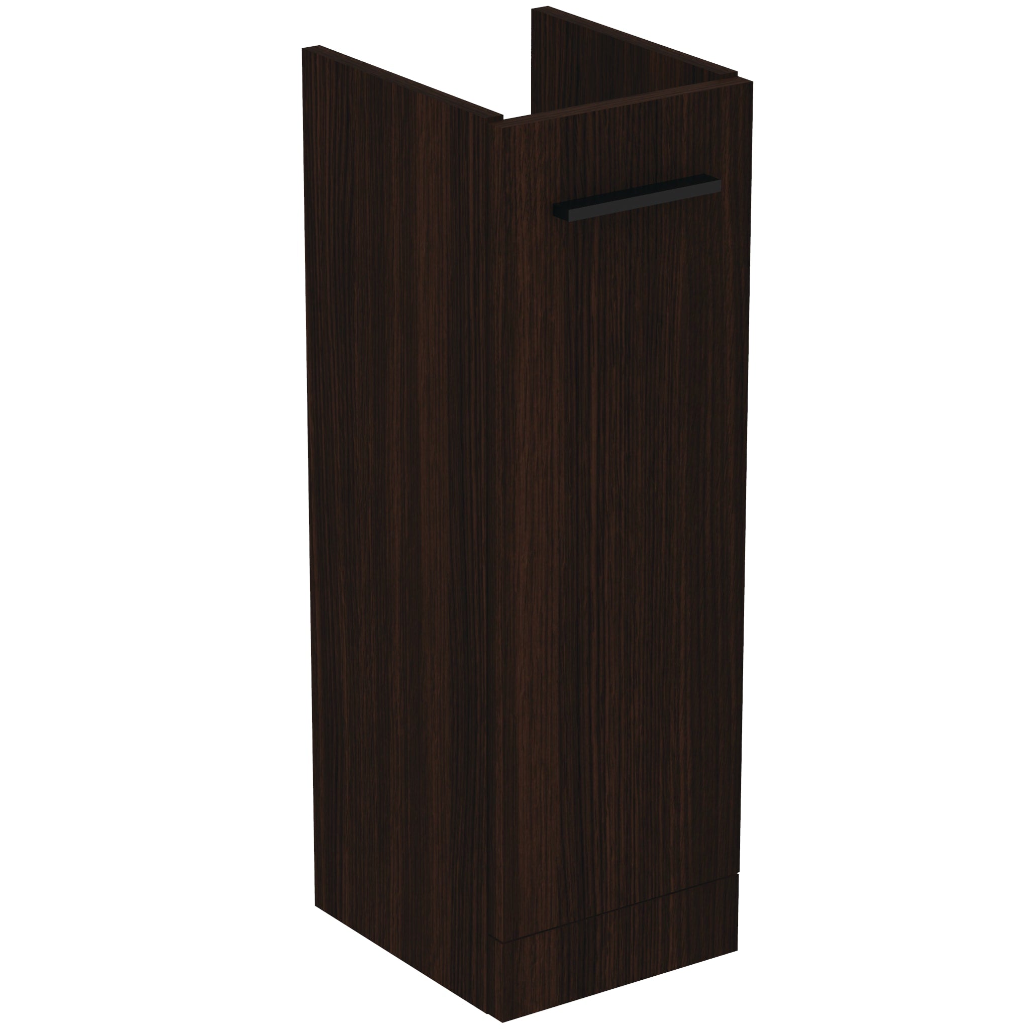 Ideal Standard i.Life A Slimline Pedestal Unit 225 x 260mm 1 Door Coffee Oak