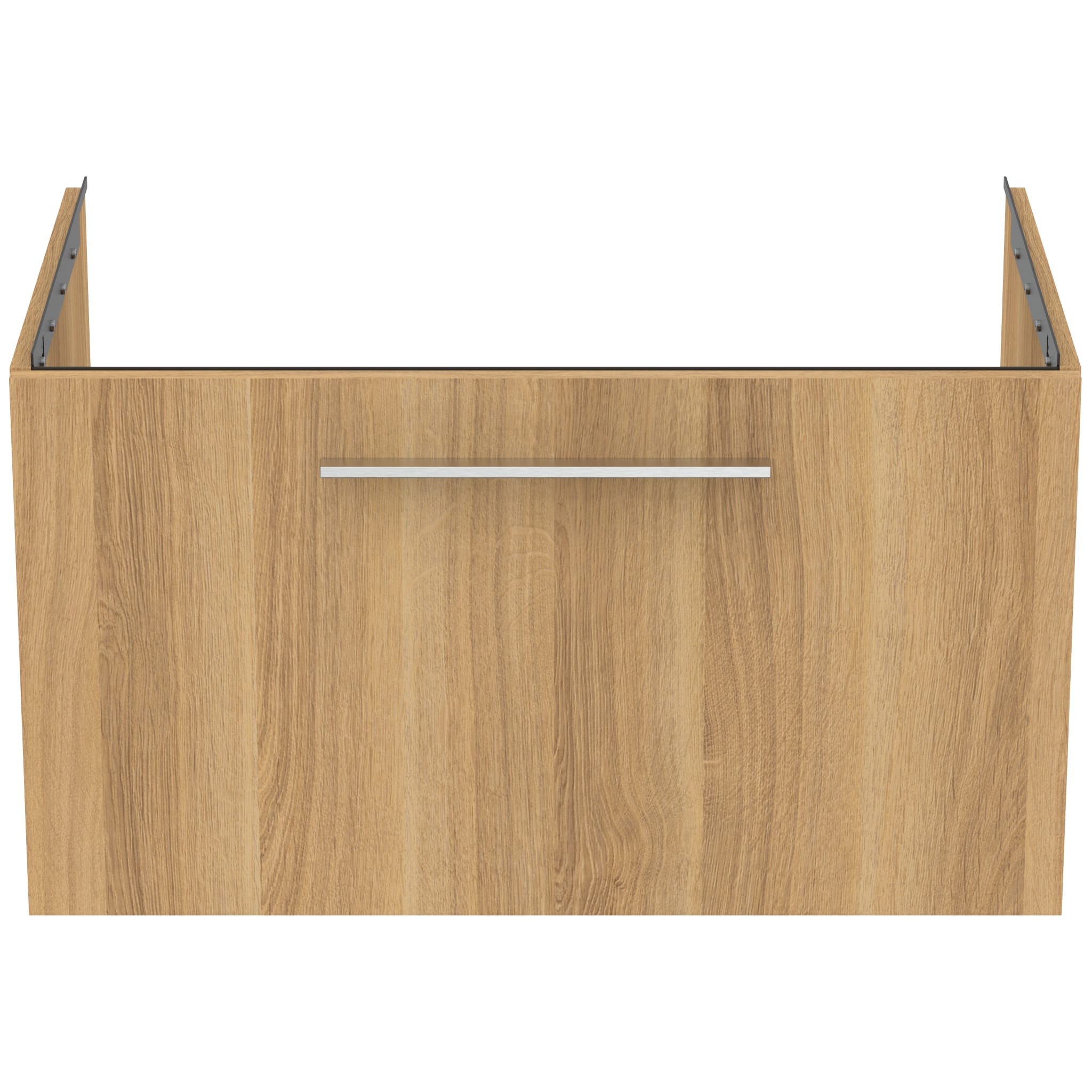 Ideal Standard i.Life B 800mm wall hung vanity unit with 1 Drawer natural oak