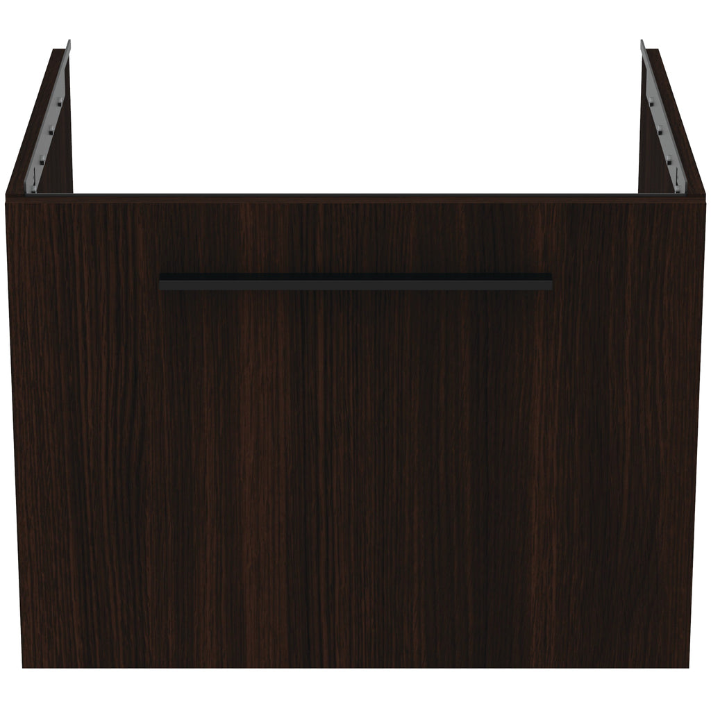 Ideal Standard i.Life B 600mm Wall Hung Vanity Unit With 1 Drawer Coffee Oak