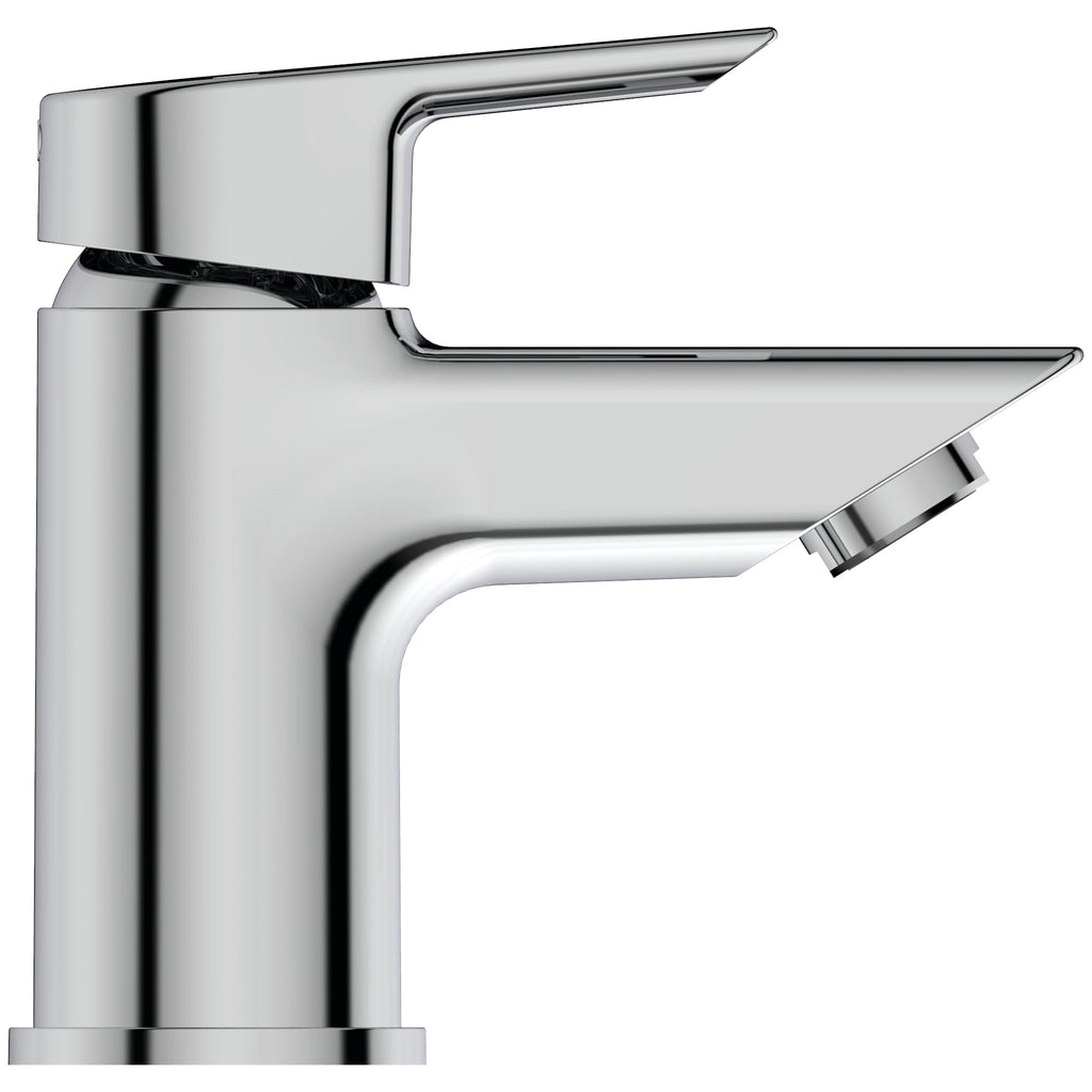 Ideal Standard Tesi single lever mini basin mixer smooth body and 5 litre per minute eco flow regulator Chrome