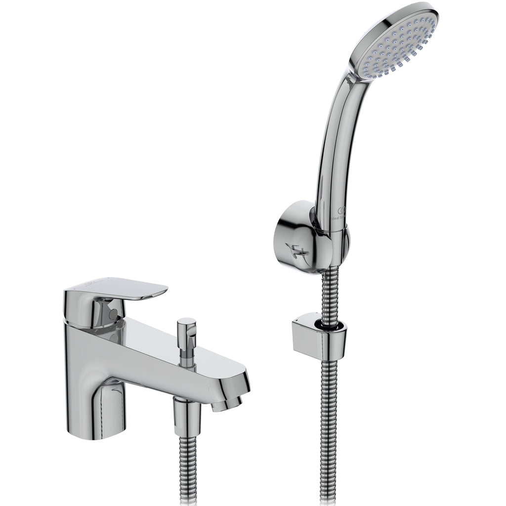 Ideal Standard Ceraflex 1 Tap Hole Bath Shower Mixer Chrome