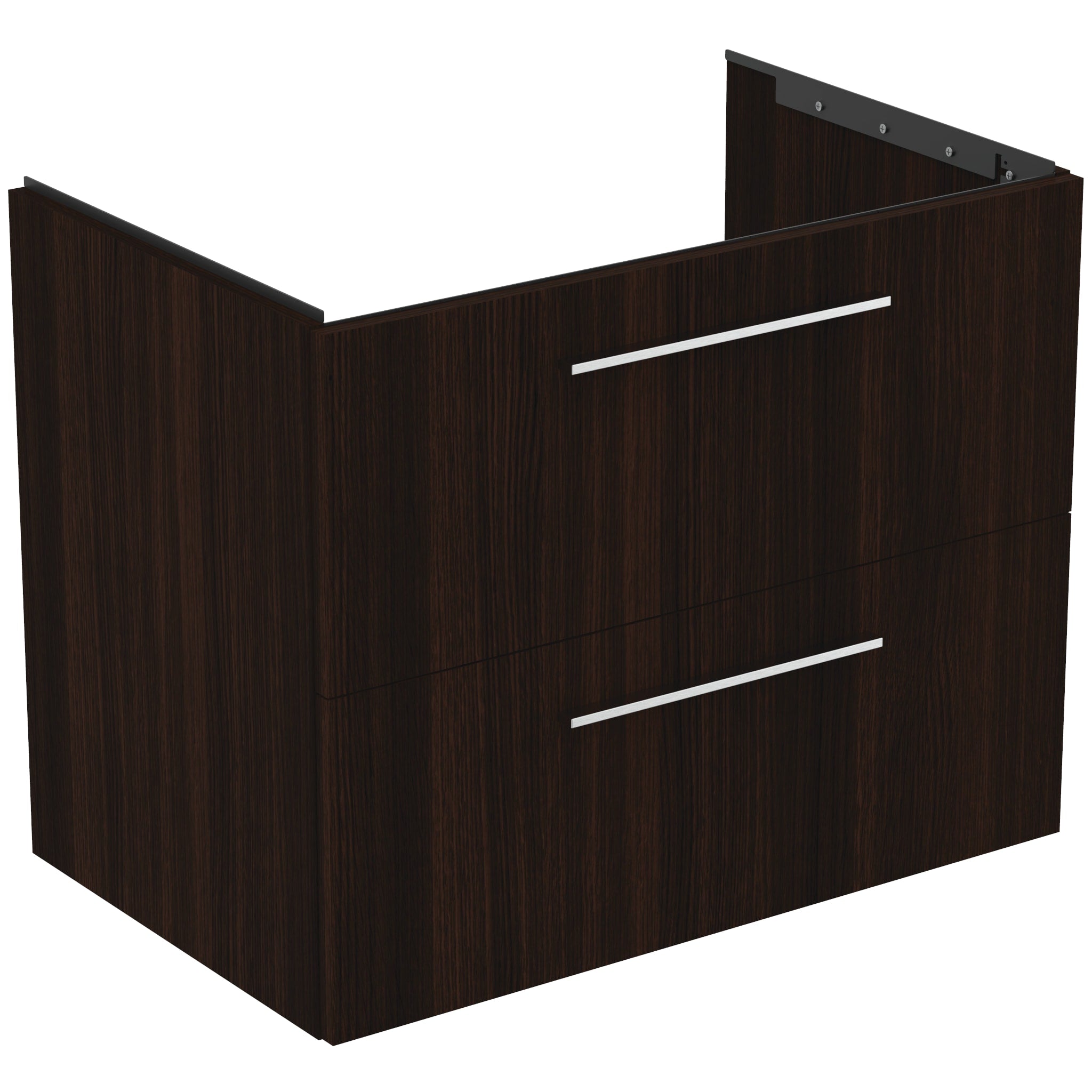 Ideal Standard i.Life B 800mm Wall Hung Vanity Unit With 2 Drawers Coffee Oak