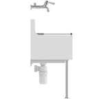 Armitage Shanks - 510 x 380mm Birch Cleaners Sink Pack with Grating and Pads (S047401)