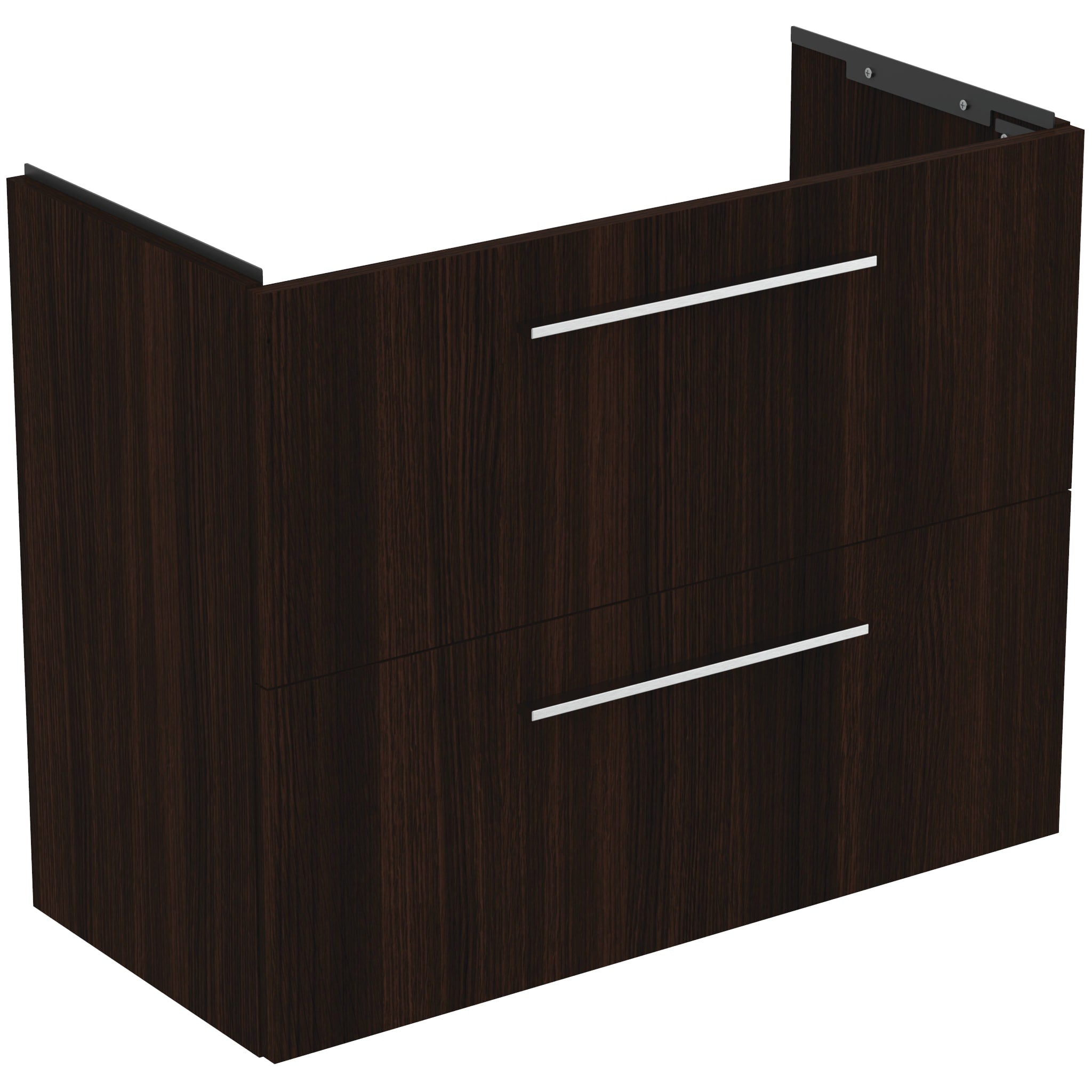 Ideal Standard i.Life S Wall Hung Vanity Unit 800mm 2 Drawers Coffee Oak