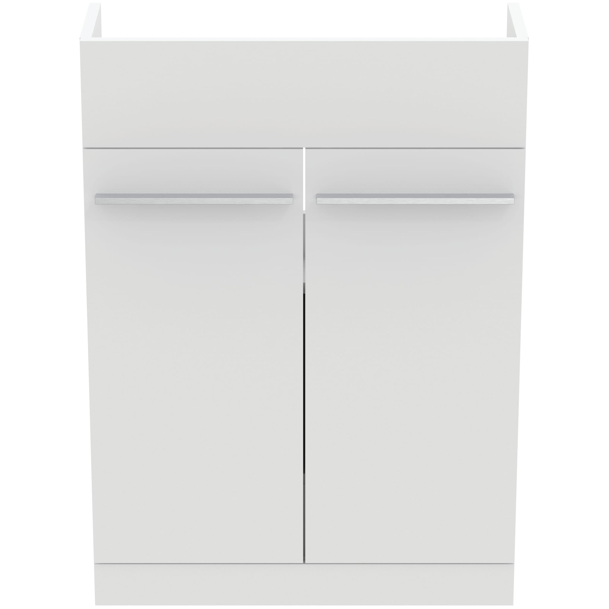 Ideal Standard i.Life S Slimline Floorstanding Semi-recess Unit 600W x 210mmD 2 Doors White Matt