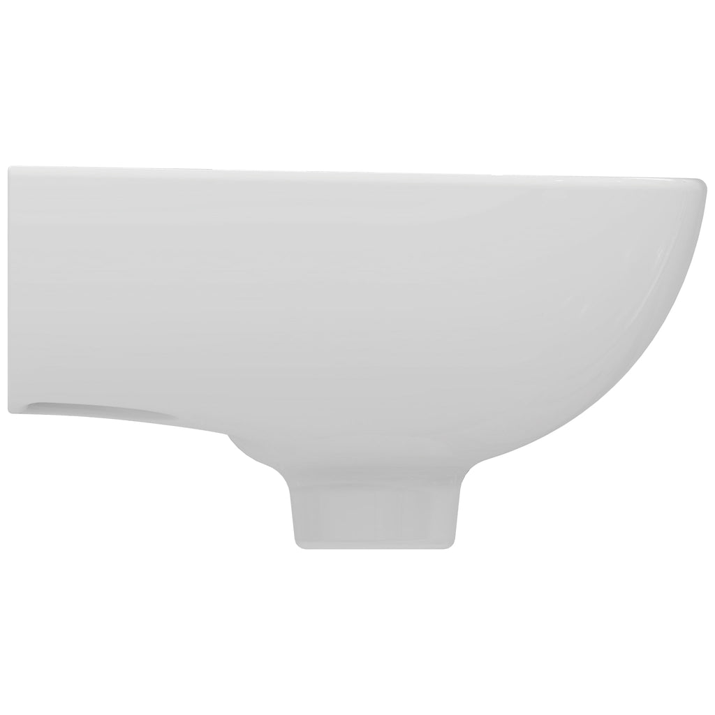 Armitage Shanks Contour 21 37cm 1 taphole handrinse washbasin, no overflow, no chainstay hole, bottom outlet.