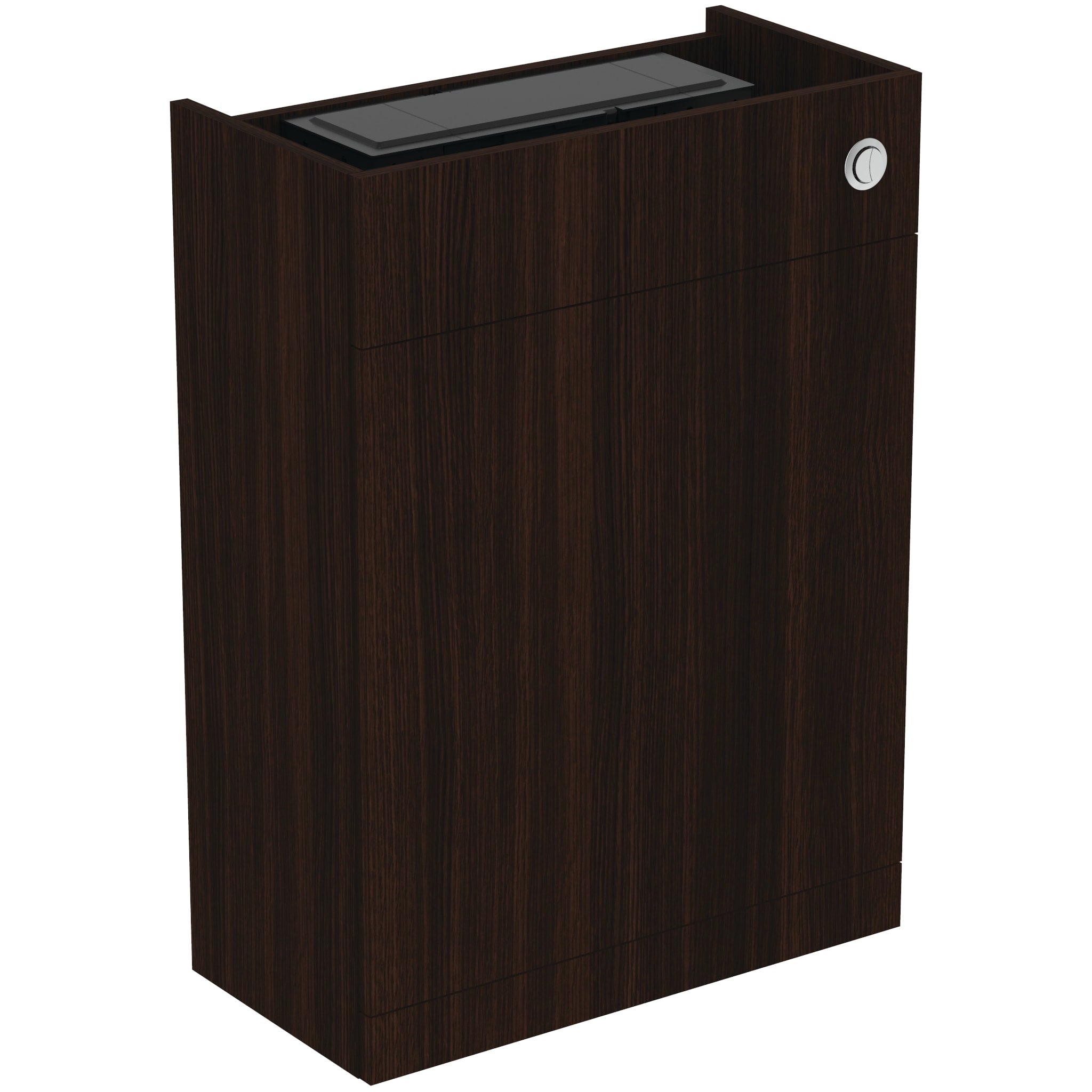 Ideal Standard i.Life A Toilet Unit 600W x 300mmD with Adjustable Cistern for 6/4 Or 4/2 6 Litre Flush, Coffee Oak