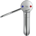 Armitage Shanks Markwik 21+ 1 taphole thermostatic basin mixer, single sequential lever, demountable with copper tails.