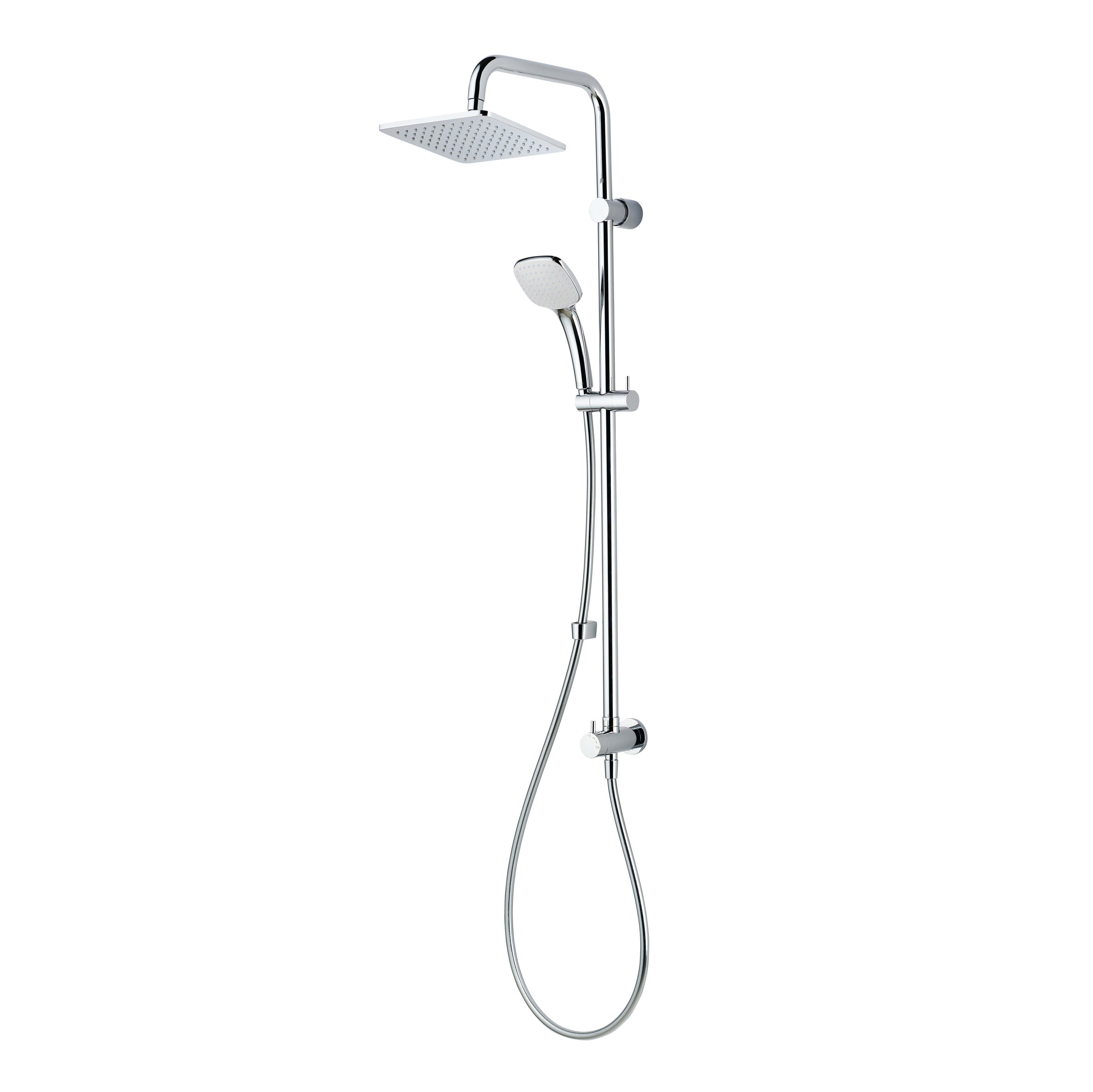 Ideal Standard Idealrain Dual Cube Shower System Chrome