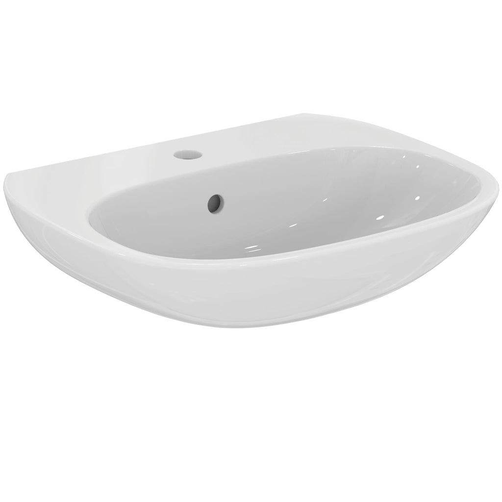 Ideal Standard Tesi 55cm 1 taphole washbasin with overflow