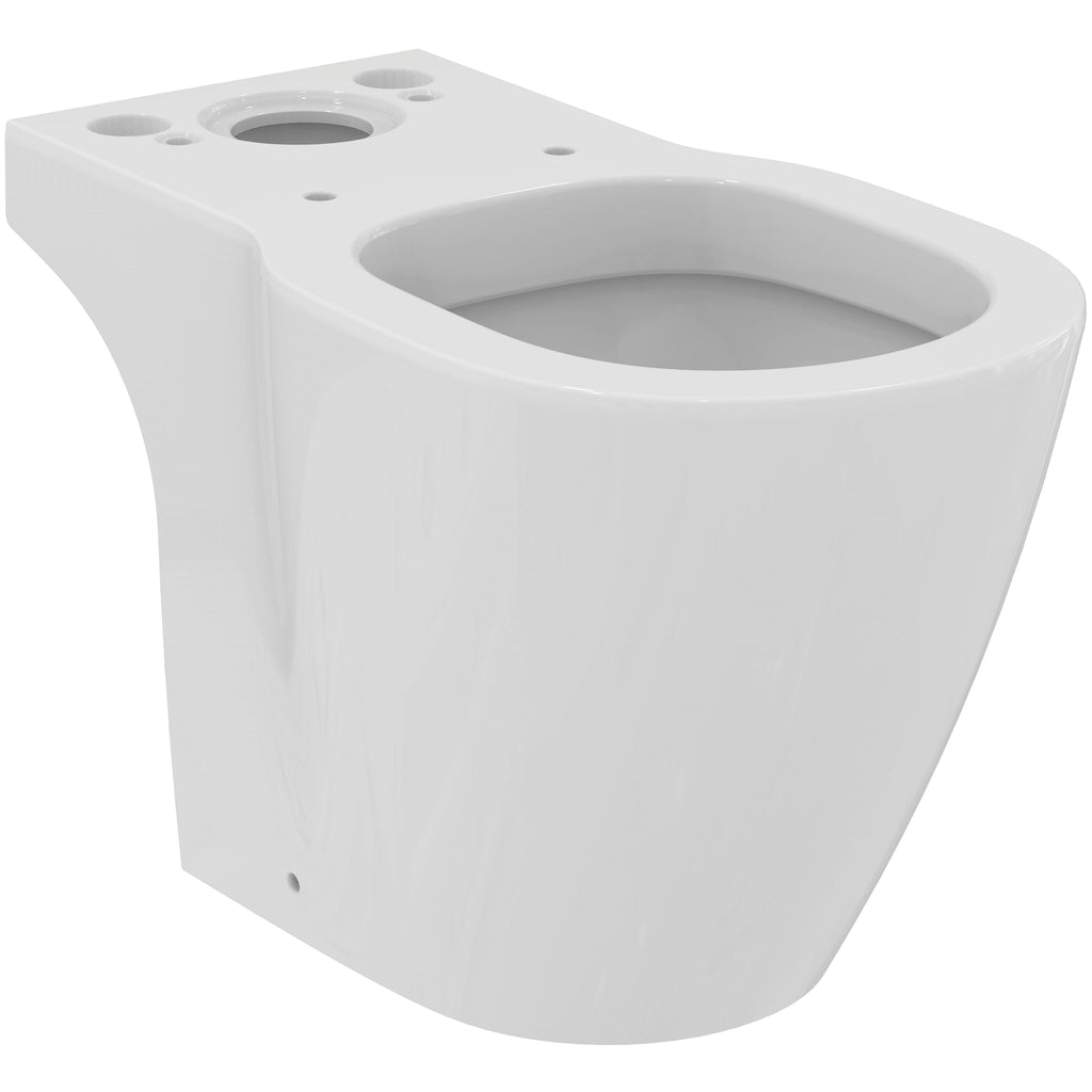 Ideal Standard Concept close coupled toilet bowl with horizontal outlet