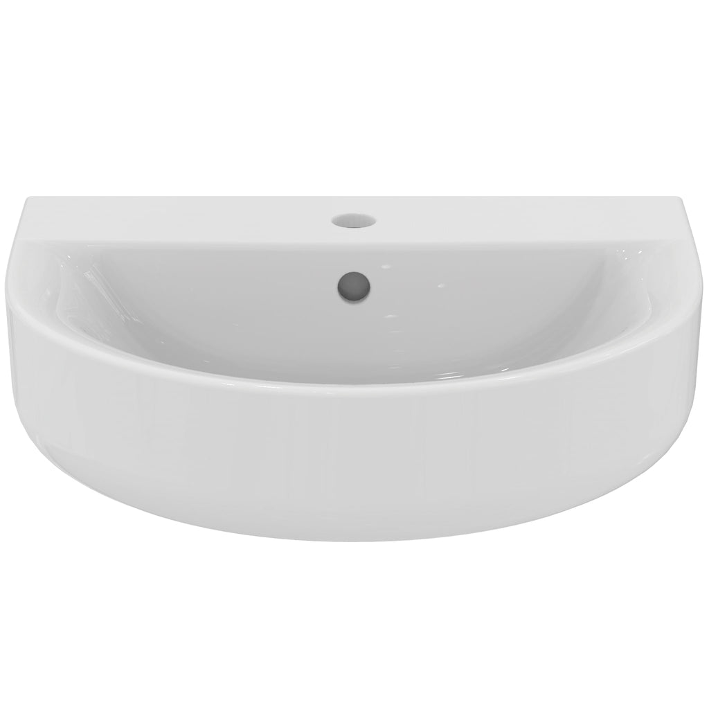 Ideal Standard Concept Arc 55cm 1 taphole washbasin with overflow