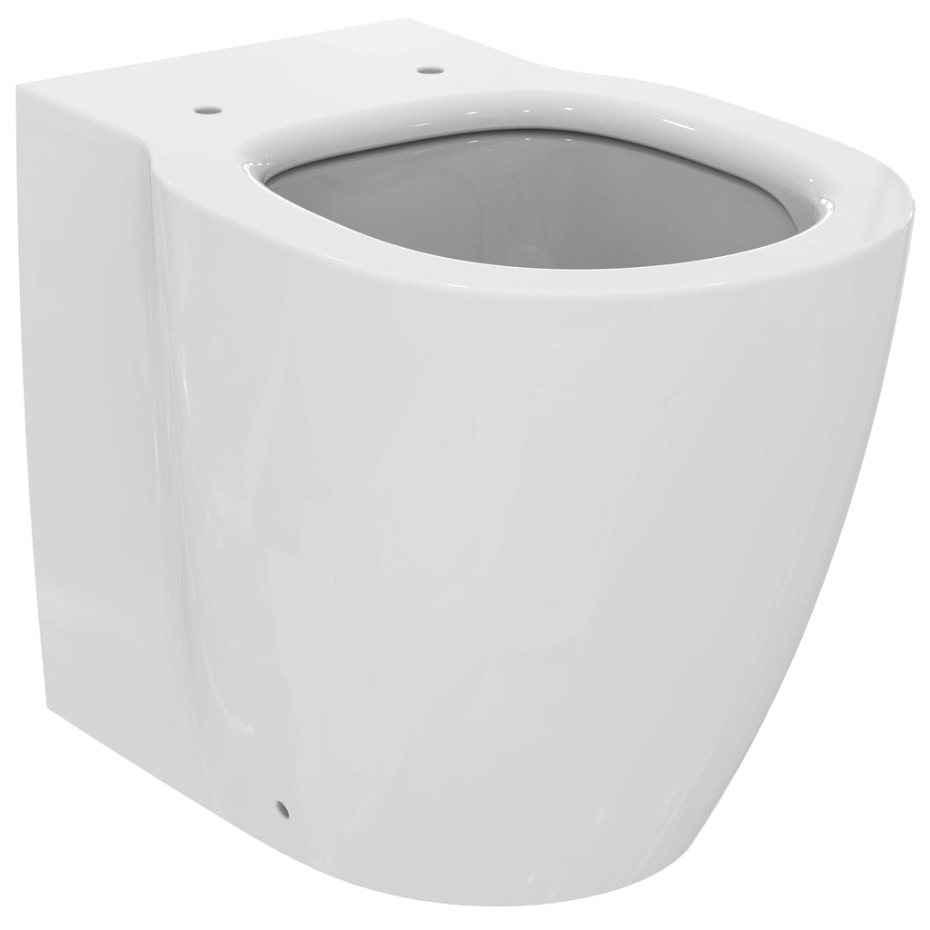 Ideal Standard Concept back-to-wall toilet bowl with horizontal outlet and Aquablade flush technology