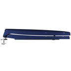 Armitage Shanks Contour 21 toilet seat and cover with top fixing hinges, blue.