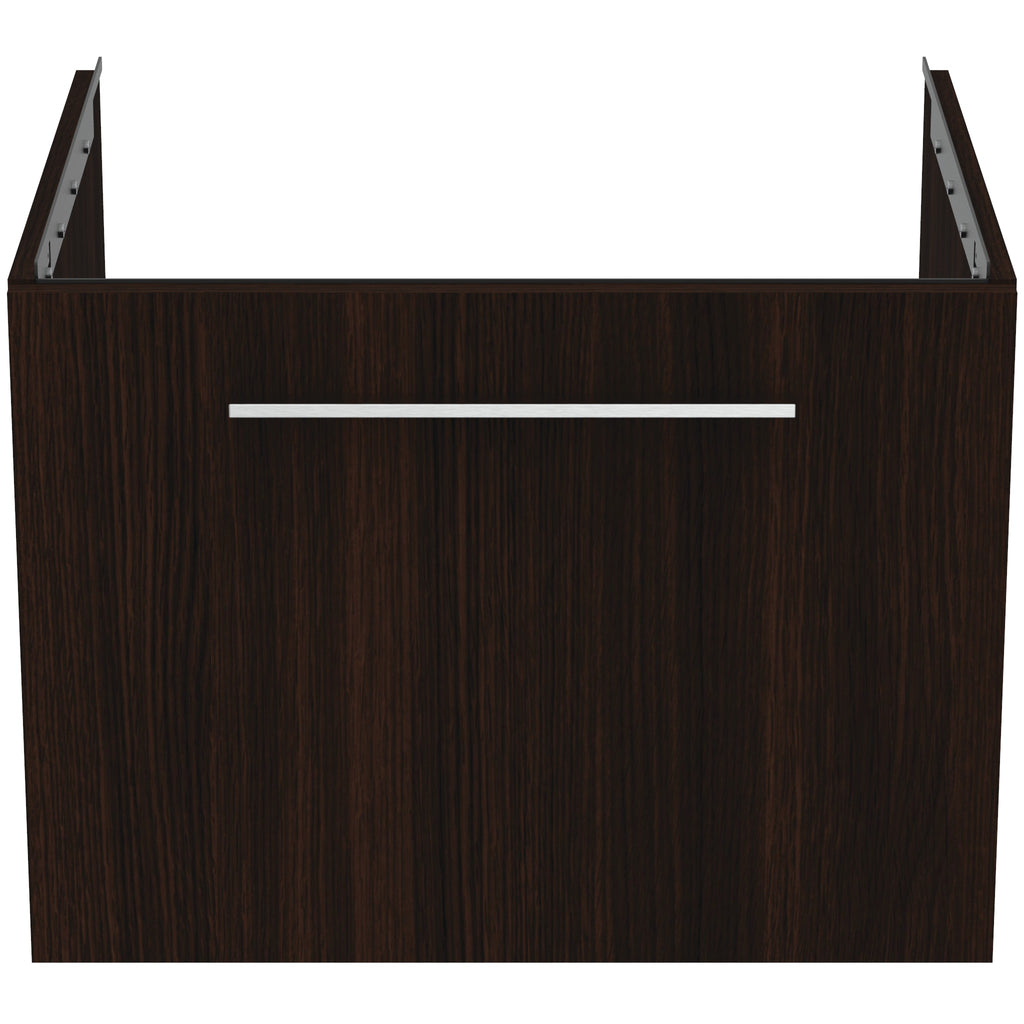Ideal Standard i.Life B 600mm Wall Hung Vanity Unit With 1 Drawer Coffee Oak
