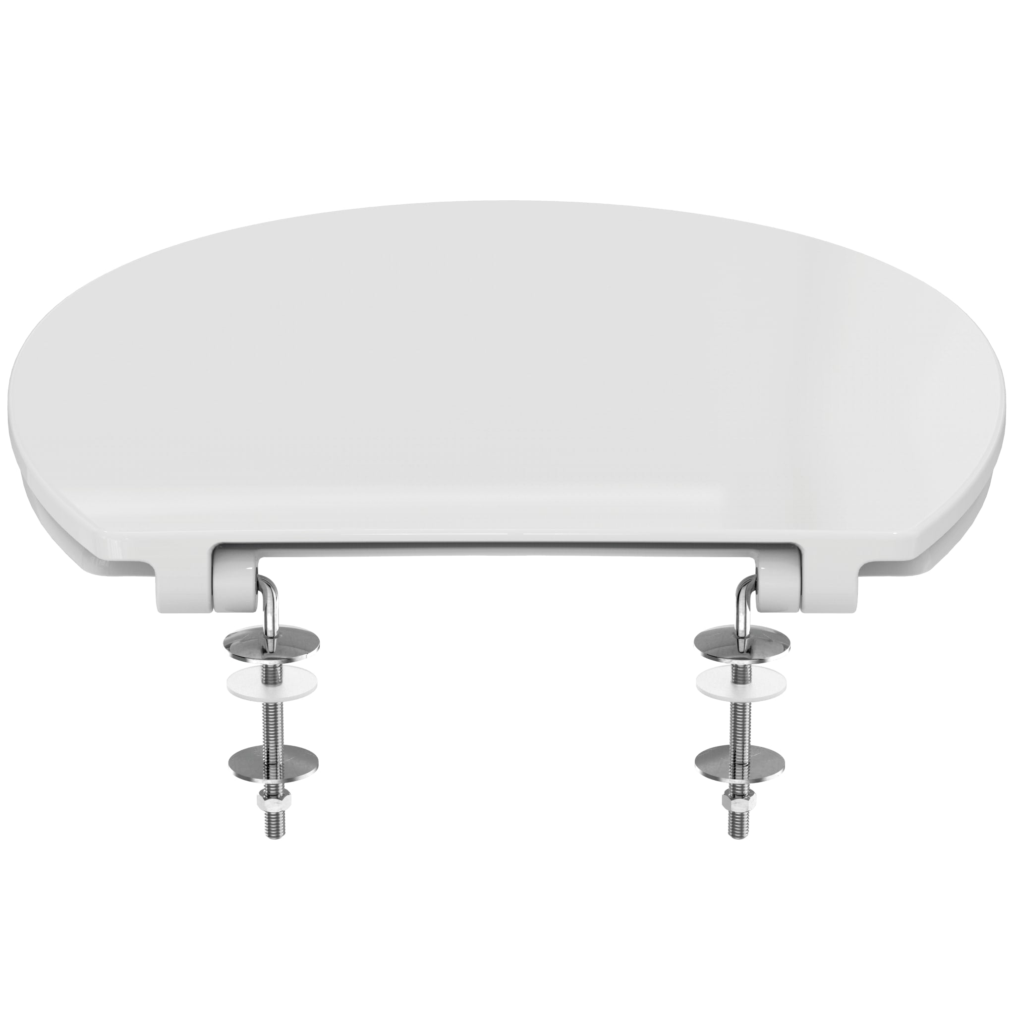 Armitage Shanks Uni toilet seat and cover with metal hinges