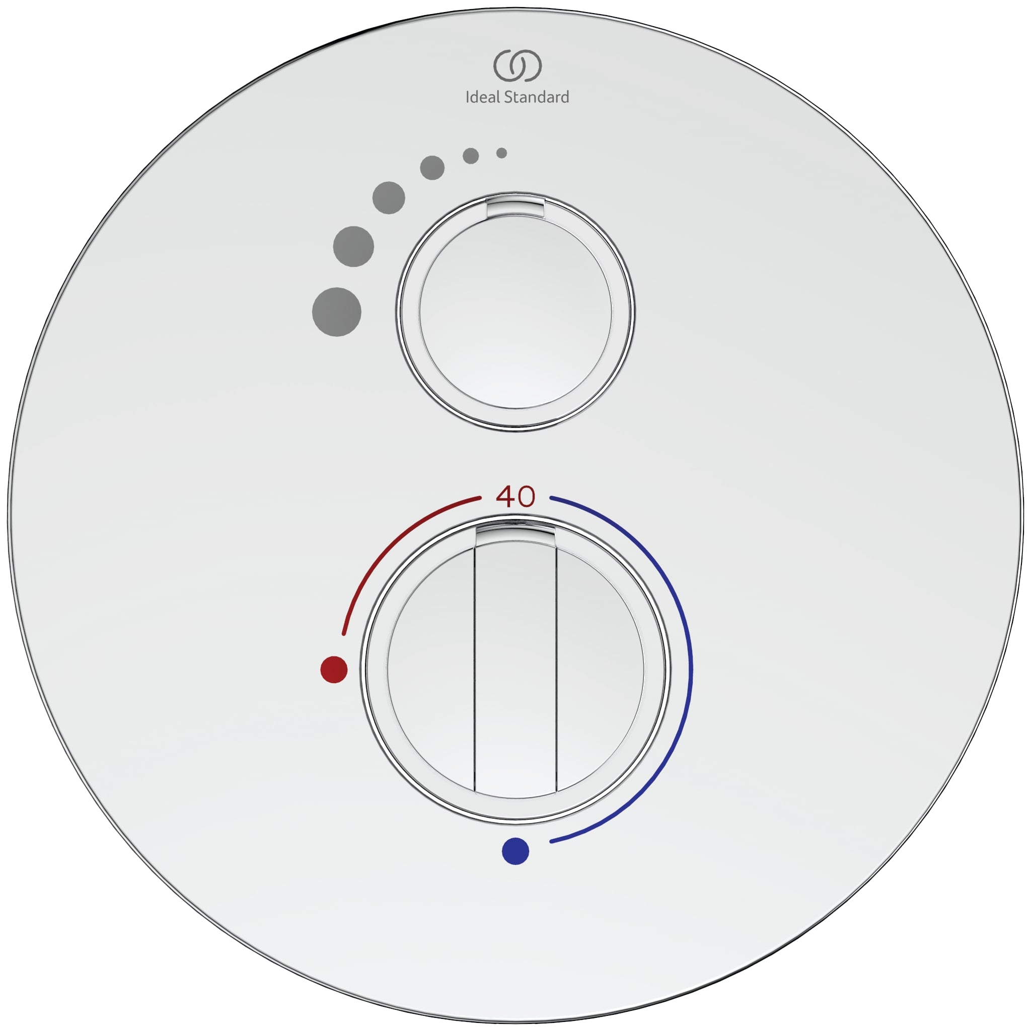 Ideal Standard Easybox Slim Shower Therm B-in Esc/Round Cpl