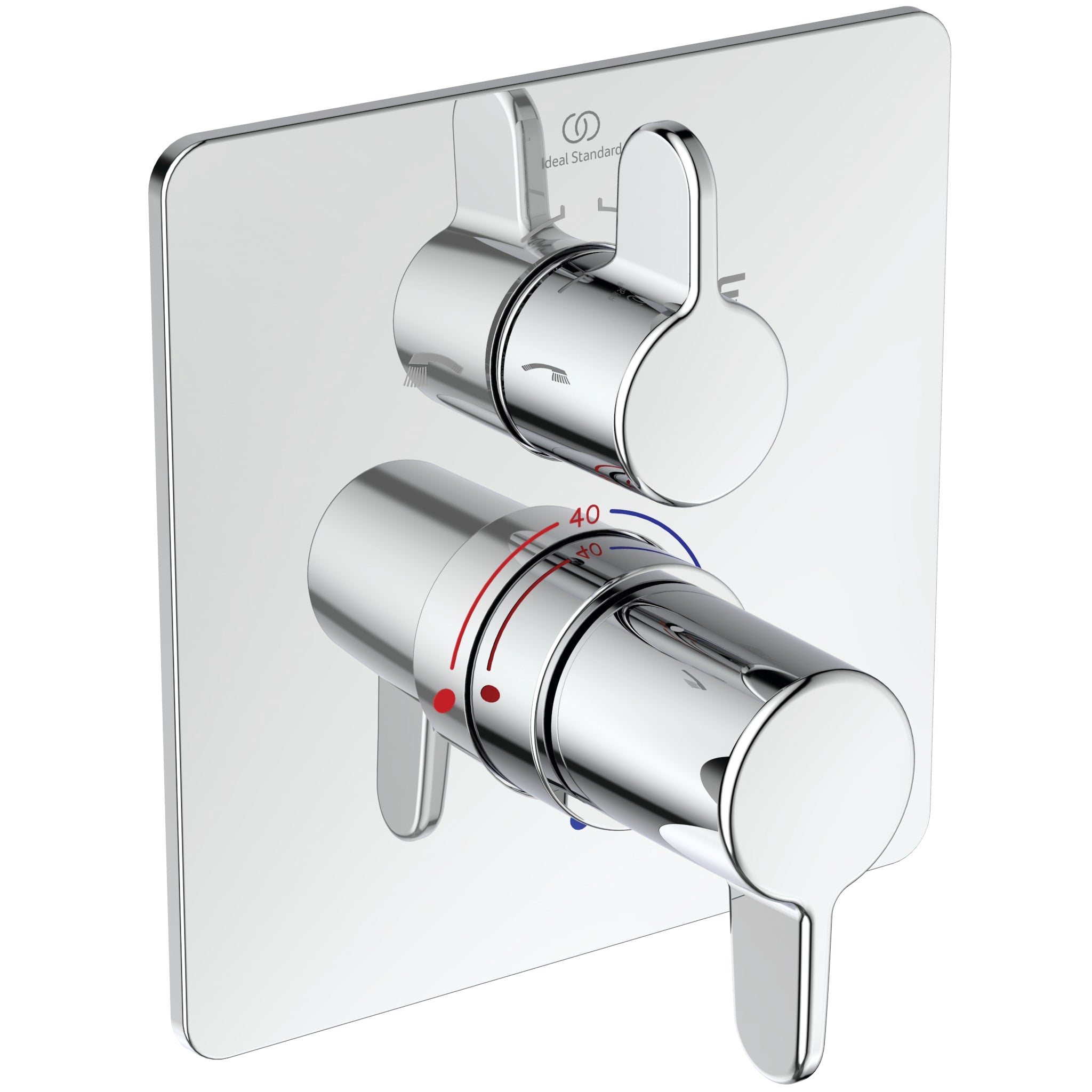 Ideal Standard Esybx Slim Sh/Th Bin&divert Hdl/Dda Cpl