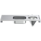 Armitage Shanks Dee right-hand, back inlet slophopper with sink