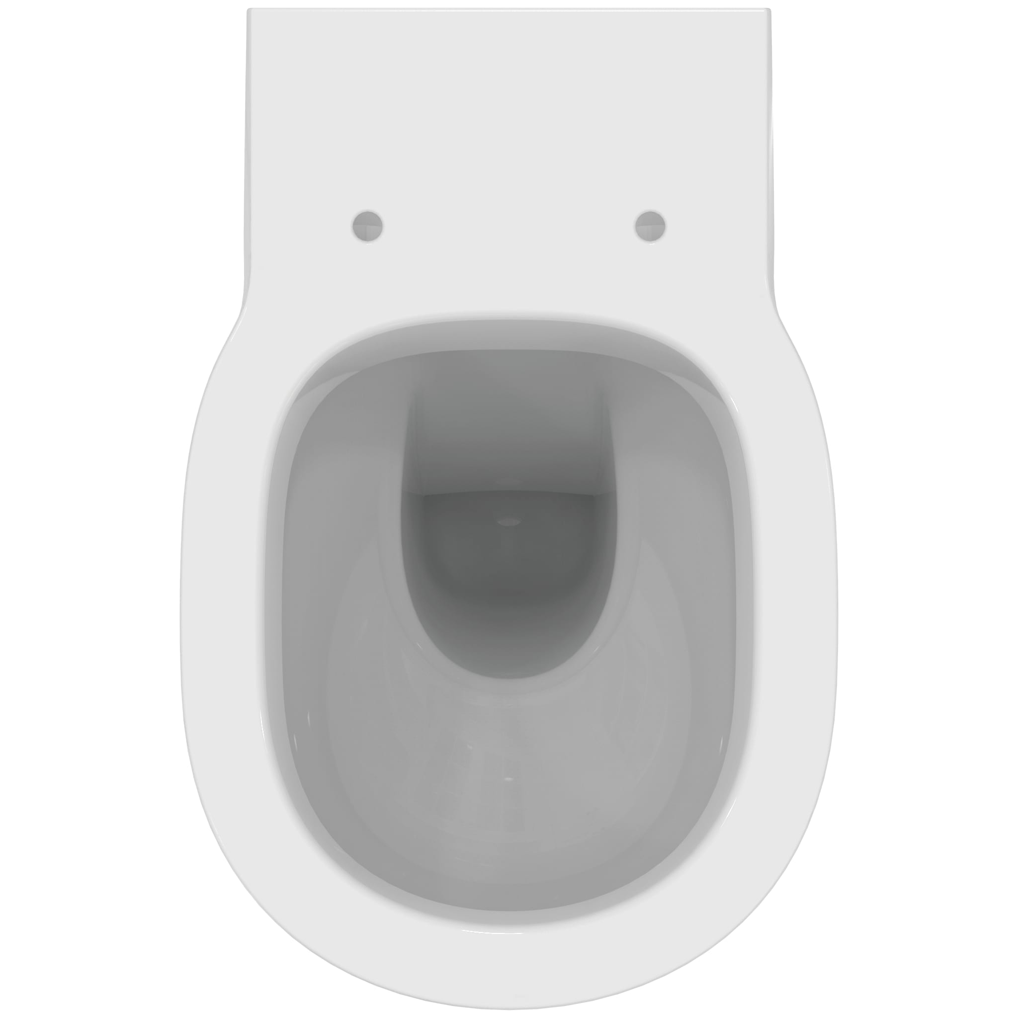 Ideal Standard Concept Freedom back-to-wall raised height toilet bowl with horizontal outlet