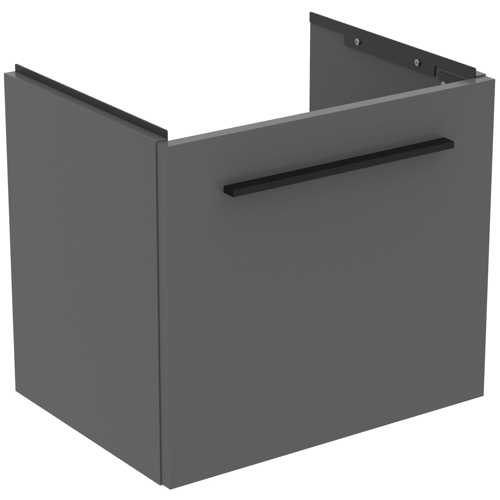 Ideal Standard i.Life S Wall Hung 1 Drawer Vanity Unit 500(D)mm Quartz Grey Matt