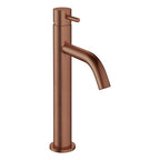 Crosswater MPairO Tall Basin Monobloc Brushed Bronze