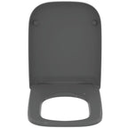 Ideal Standard i.Life B toilet seat and cover, slow close, Gloss Grey