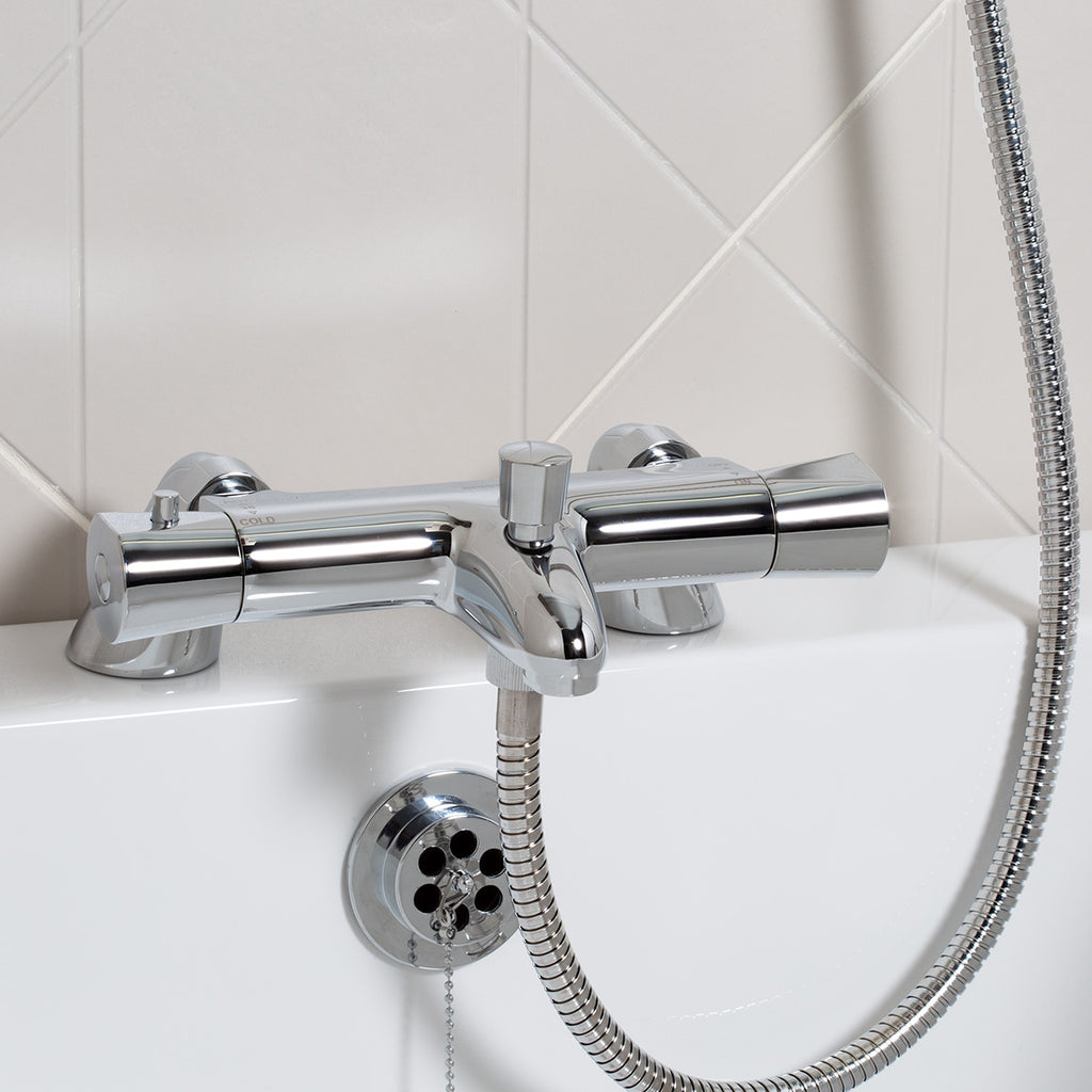 Bristan Artisan Thermostatic Bath Shower Mixer Tap Chrome AR2 THBSM C