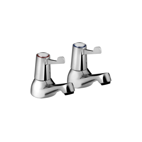 Bristan Lever Basin Taps Chrome VAL2 1/2 C CD
