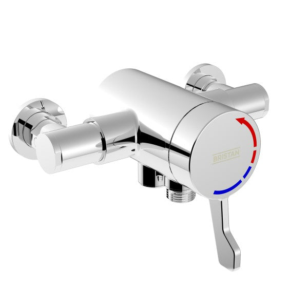 Bristan Opac Lever Exposed Shower Valve OP TS3650 EL C