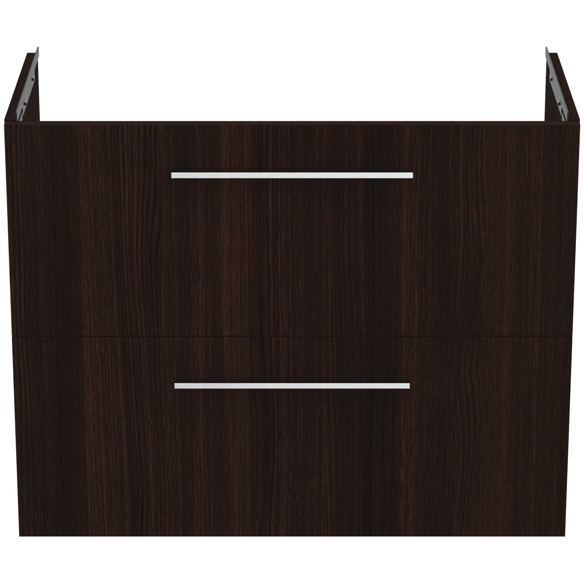 Ideal Standard i.Life S Wall Hung Vanity Unit 800mm 2 Drawers Coffee Oak