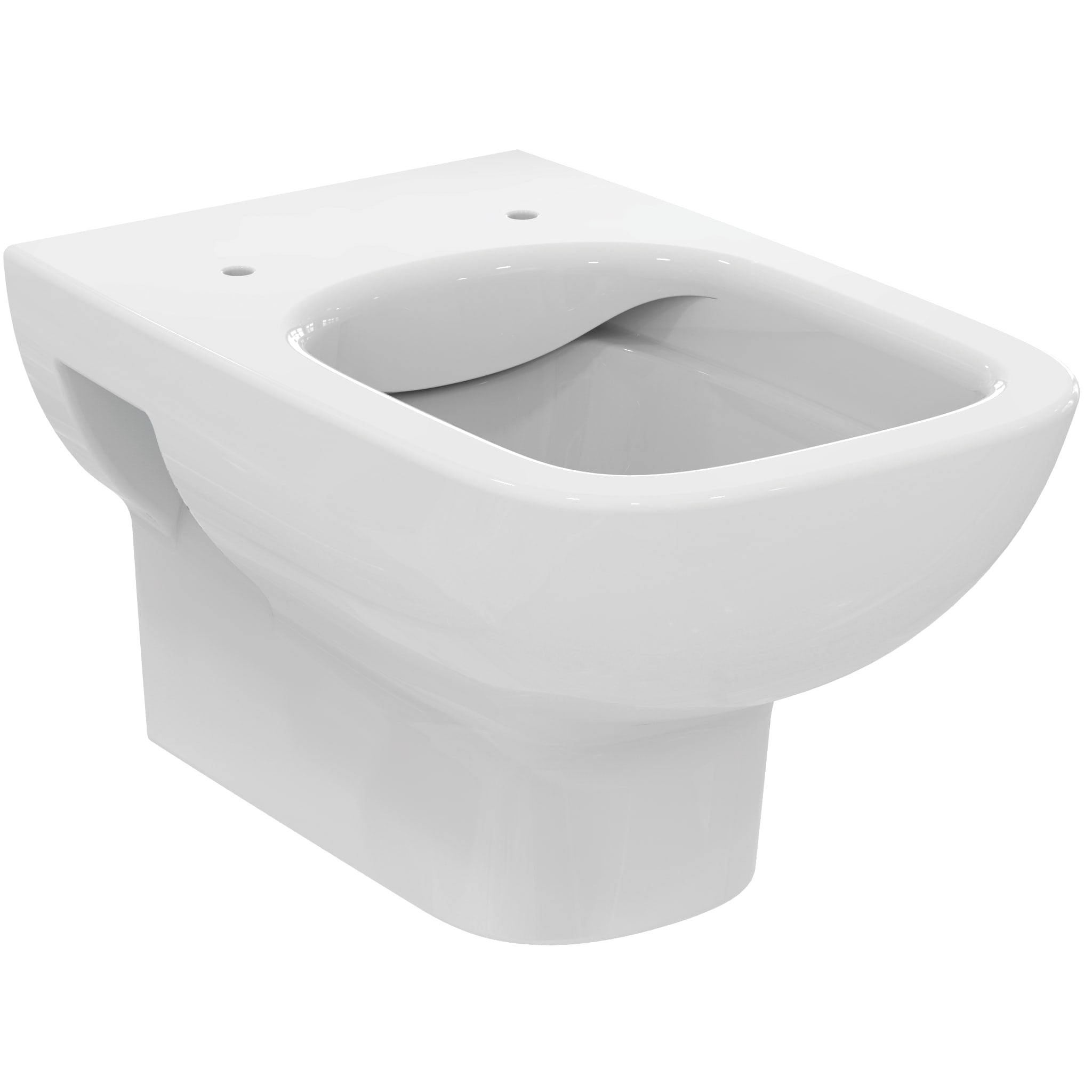 Ideal Standard i.Life A wall mounted toilet bowl with horizontal outlet and RimlS+ technology