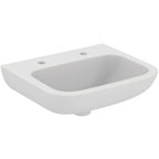 Armitage Shanks Portman 21 50cm 2 taphole washbasin, no overflow, no chainstay hole.