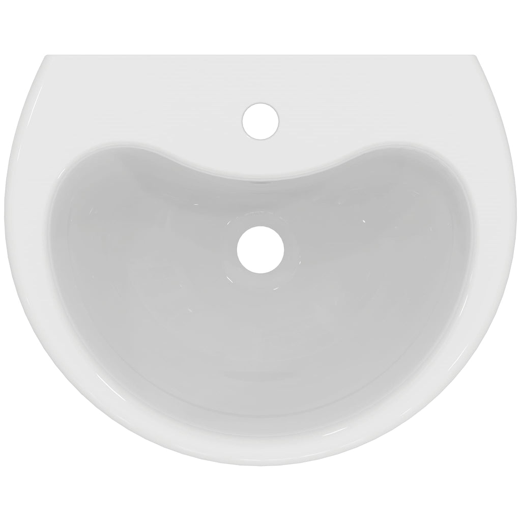 Armitage Shanks Contour 21 Splash 50cm 1 taphole school washbasin with overflow