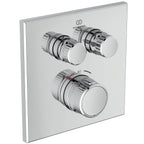 Ideal Standard Ceratherm Navigo | Built-in shower mixer, Square 157x40x157 mm, 18 l/min (3 bar)