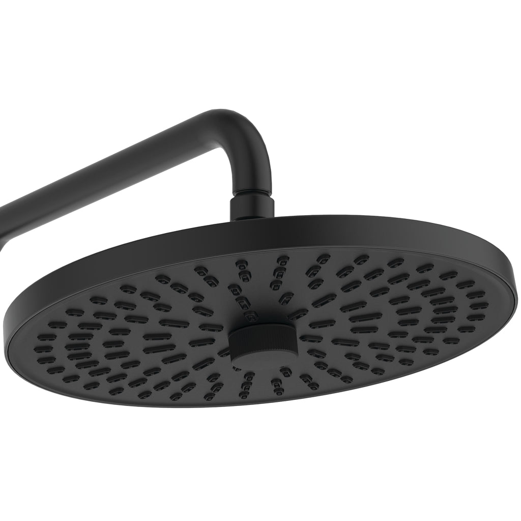Ideal Standard Ceratherm T25+ Thermostatic Dual Outlet Thermostatic  Bar Shower Mixer Silk Black