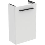 Ideal Standard i.Life S 41cm guest washbasin unit with 1 door  (separate handle required), matt white