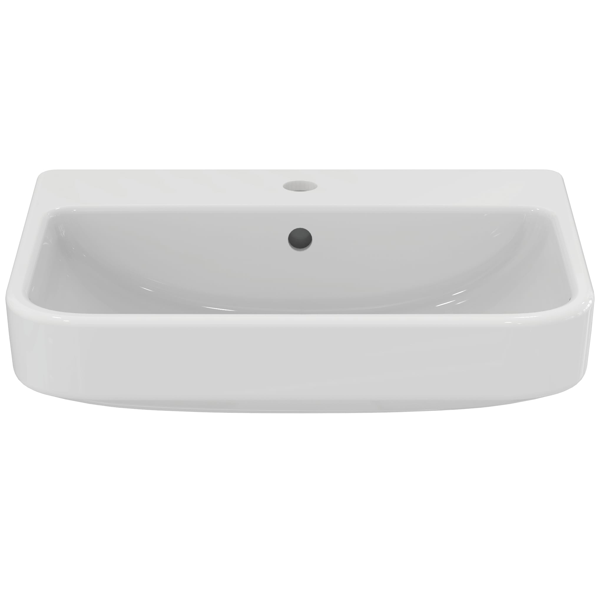 Ideal Standard i.Life B 550mm Semi-Countertop Washbasin, 1 Taphole